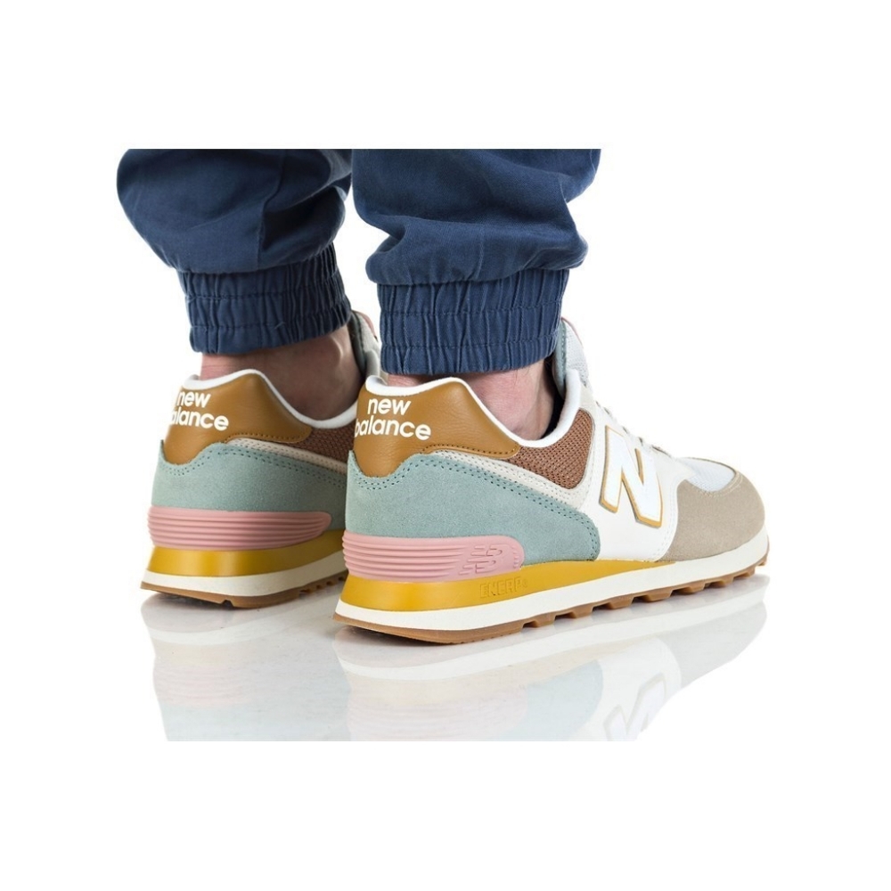 New Balance 574 Brown Beige - Picture 3 of 7
